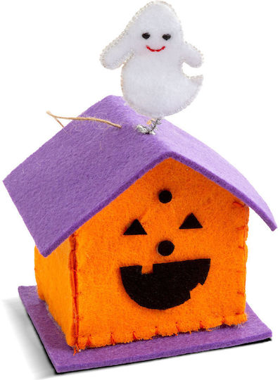 Halloween Home Textile Decor 9x9x7.5 Cm Ghost Cat Decorative Ornament 3 Models