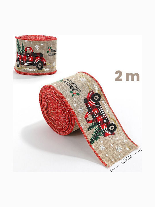 Alista Home Panglică De Crăciun Decorată Roșie 200x630cm