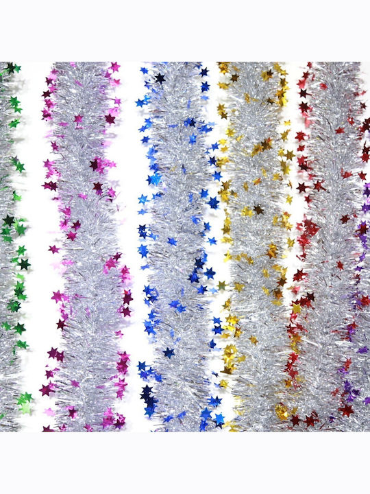 Alista Home Christmas Illuminated Plastic Purple Garland 5cm