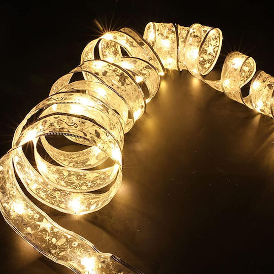 Alista Home Panglică Iluminată De Crăciun Auriu
