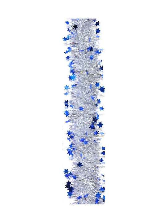 Alista Home Ghirlandă Iluminată De Crăciun Din Plastic Albastră 5cm