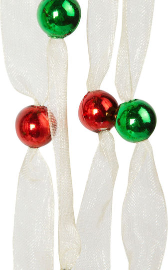 Alista Home Christmas Garland with Beads Plastic Multicolour