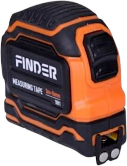 Finder Maßband mit Magnet 16mm x 3m
