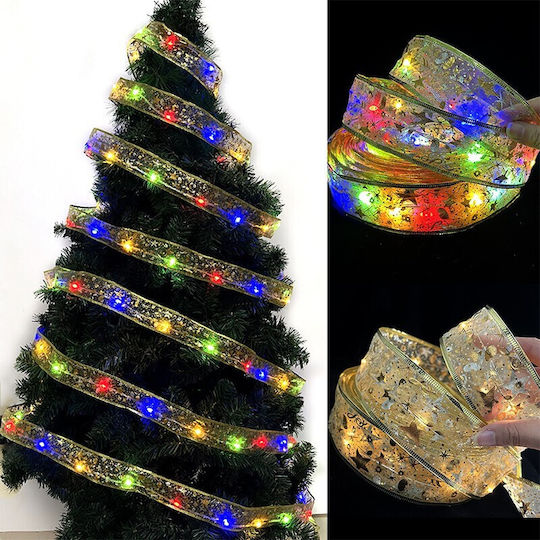 Alista Home Panglică Iluminată Multicoloră De Crăciun