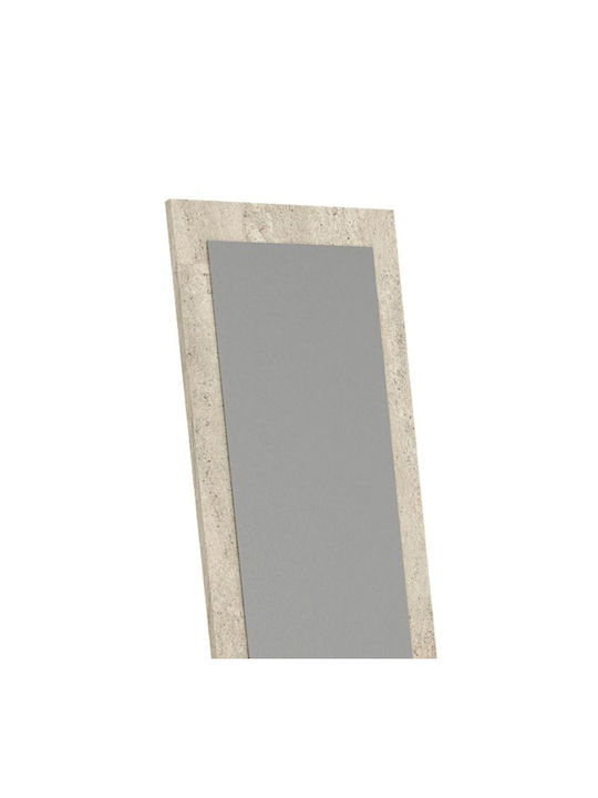 Megapap Oglindă cu Ramă din Lemn Bej 150x40cm