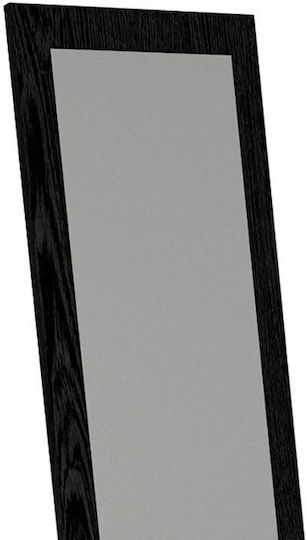Megapap Mirror with Black Wooden Frame 150x40cm