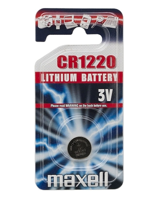 Cr1220 3V Lithium Batterie 1 Stück Knopfbatterie Uhr Fernbedienung Elektronik