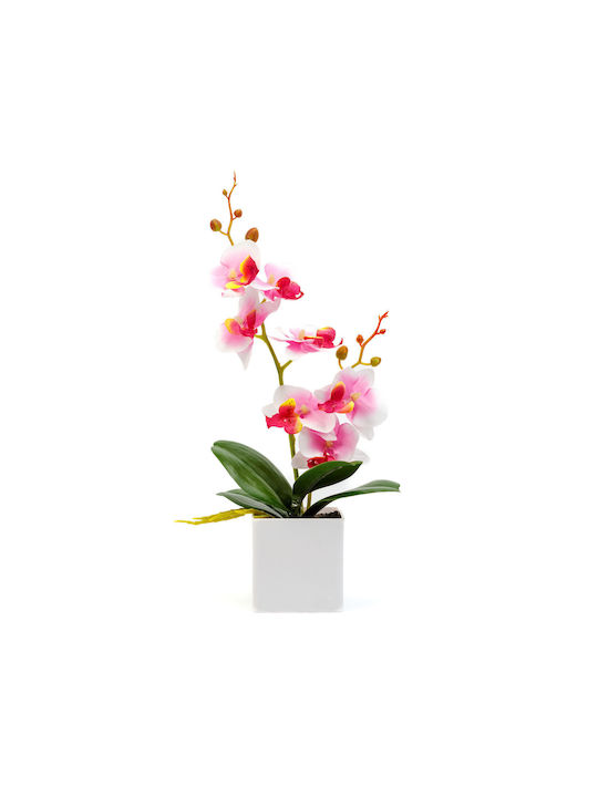 Plantă Artificială Orhidee 37 Cm 3 Culori Elegantă Realistă Decor Acasă Birou Evenimente