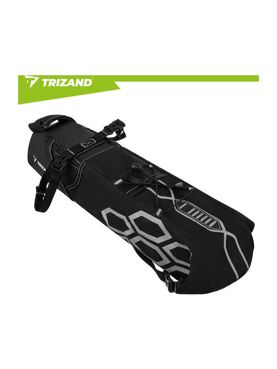 Trizand Toc Șa Pentru Bicicletă 12l Negru