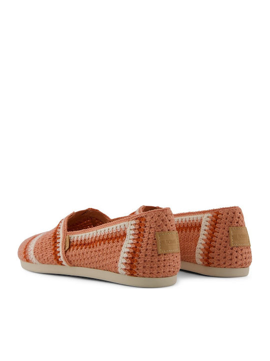 Alpargata Classic Engineered Crochet Espadrile Dama Tricotate Roz