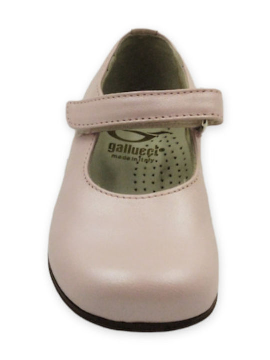 Kinder Pumps & Ballerinas mit Bügel- und Schleifenverschluss Hellbeige