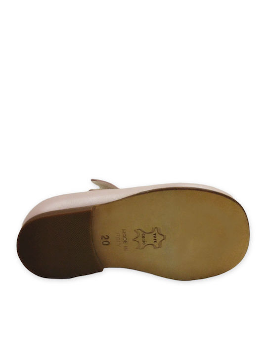 Kinder Pumps & Ballerinas mit Bügel- und Schleifenverschluss Hellbeige