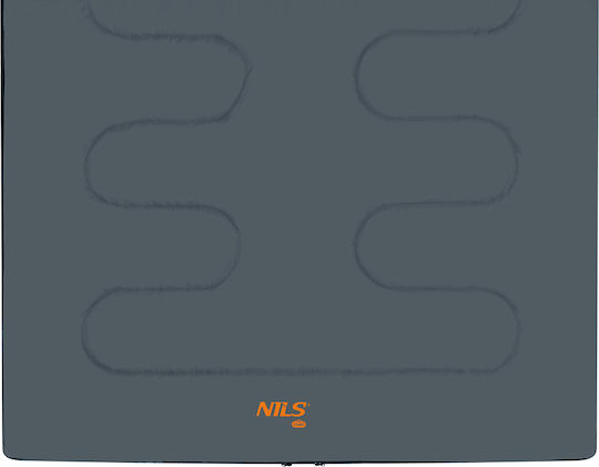 Nils Sleeping Bag Διπλό Καλοκαιρινό Anthracite-orange