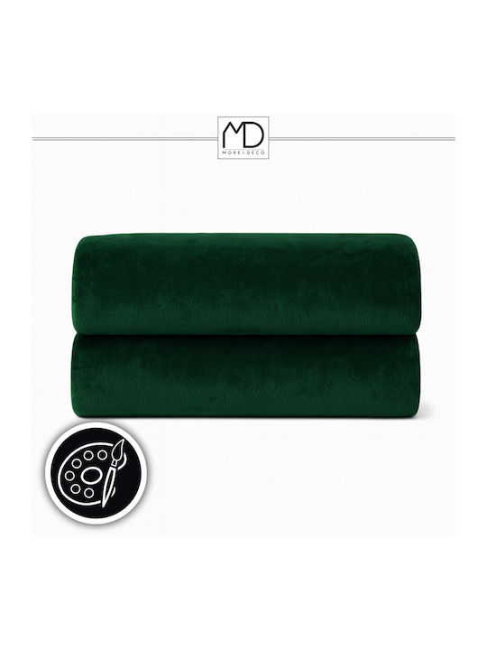 More&Deco Κουβέρτα Διπλή 200x220εκ. Green