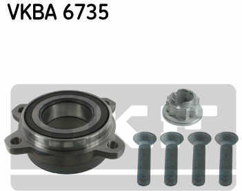 Skf Wheel Bearing Kit Vkba 6735