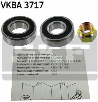 Set Rulmenți De Roată Skf Vkba 3717