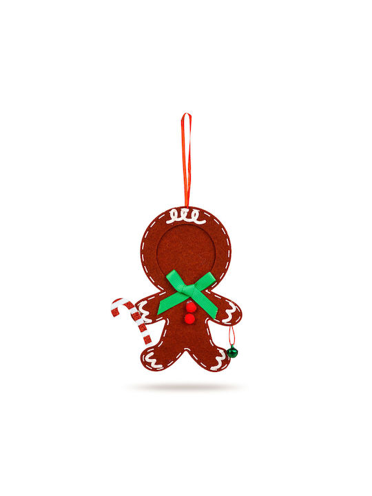 Ornament Suspendat De Crăciun Din Fetru Clopot Om De Turtă Dulce Moș Crăciun Pinguin Model 13x17 Cm
