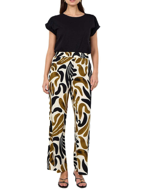 Soya Concept Women's Pantaloons with Rubber Band Olive