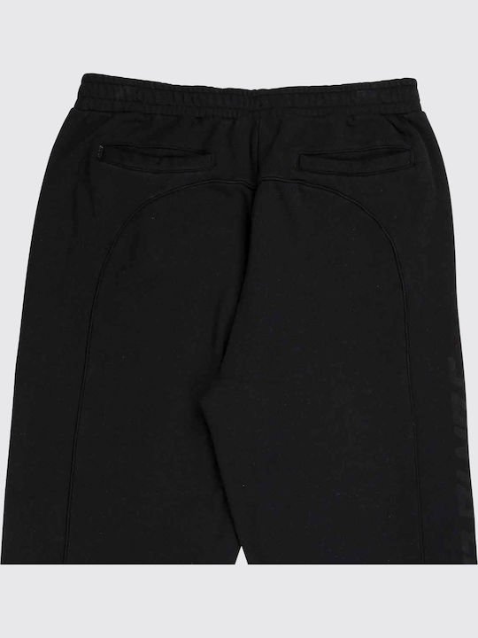 Herren-Sweatpants mit Gummizug Schwarz