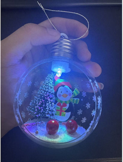 Коледна Украса Елха Flippy Led Пингвин Модел 10 X 5 X 3 См Многоцветна