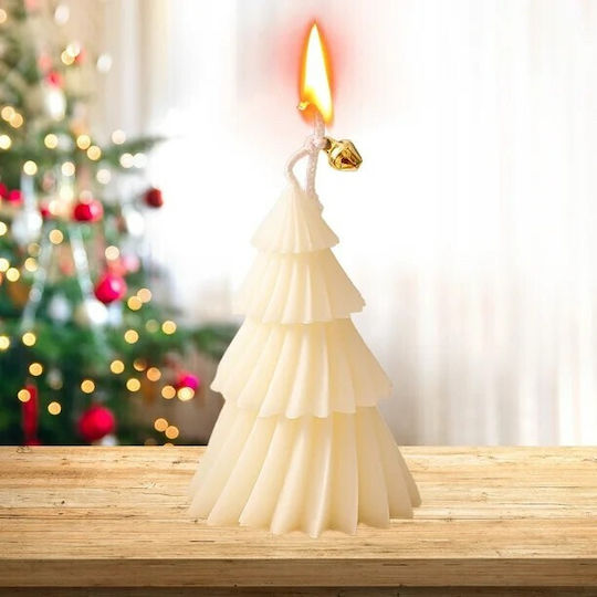 Alista Home Weihnachtskerze Weiß 11x8cm