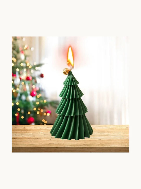 Alista Home Lumânare De Crăciun Verde 11x8cm