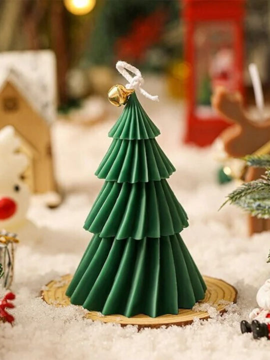 Alista Home Lumânare De Crăciun Verde 11x8cm