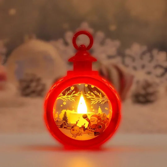 Alista Home Lampion De Crăciun Din Sticlă Alb 13.5x9cm