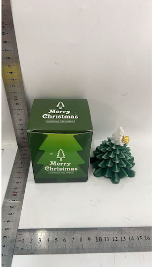 Alista Home Lumânare De Crăciun Verde 8x7cm