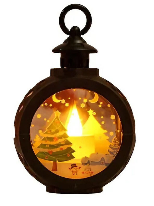 Alista Home Lampion De Crăciun Din Sticlă Alb 13.5x9cm