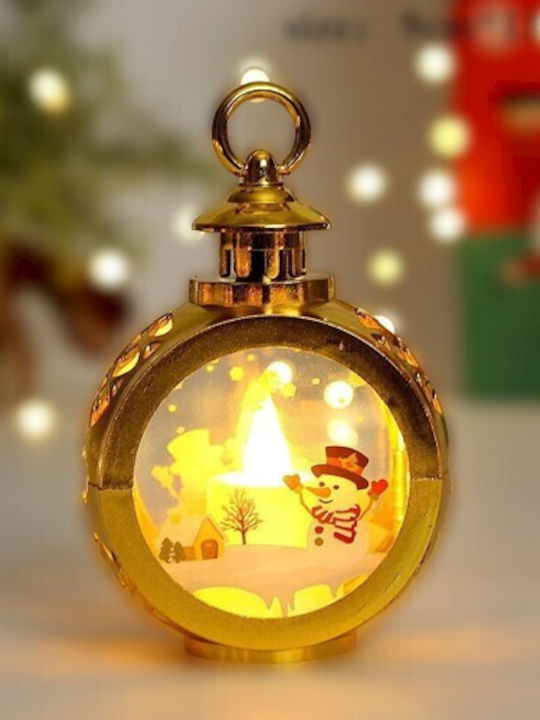 Alista Home Christmas Glass Lantern White 13.5x9cm