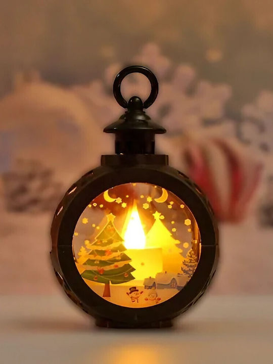 Alista Home Lampion De Crăciun Din Sticlă Alb 13.5x9cm