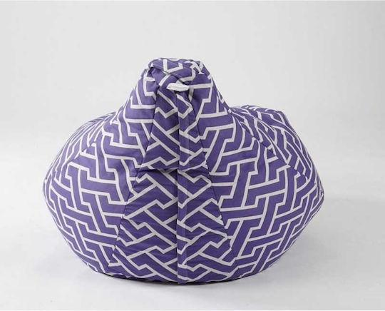 Beanbag Multicolor 70x60x65 cm