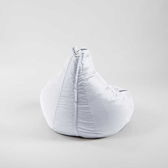 Beanbag Alb 70x60x65 cm