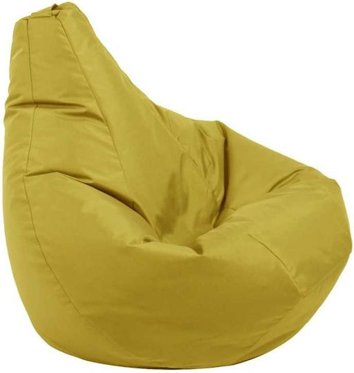 Beanbag 70x60x65 cm Galben