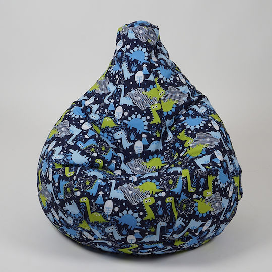 Beanbag Multicolor 70x60x65 cm