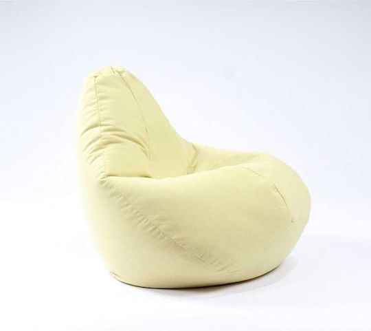 Beanbag Galben 70x60x65 cm