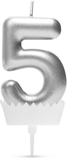Cake Candles Number 5 Size 6x3 Cm
