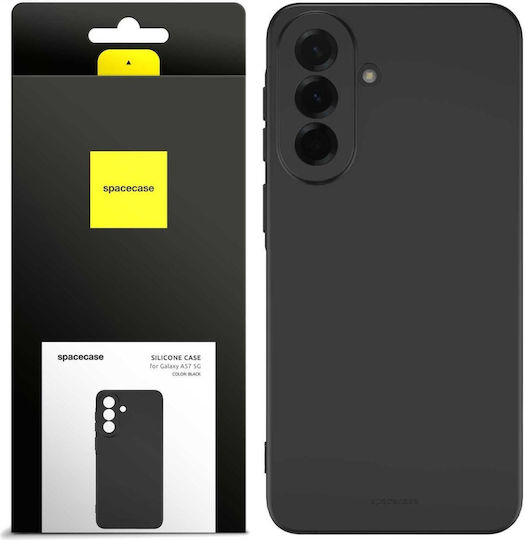 Samsung Galaxy A57 Spacecase Silicone Mobile Phone Case Black 5905719140403