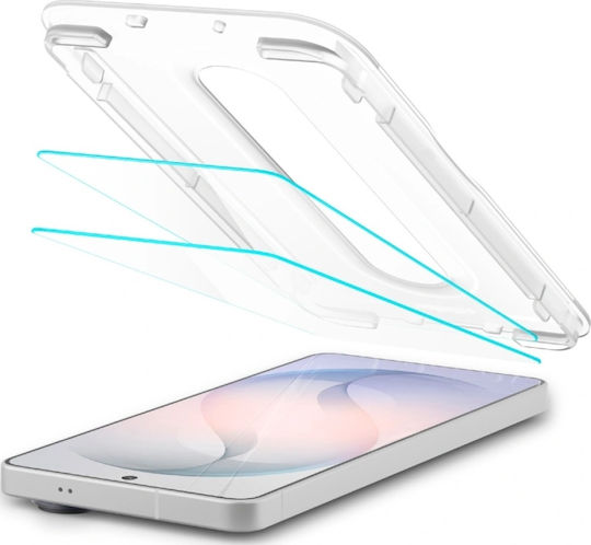 Закалено Стъкло Spigen Glas.tr Ez Fit Pro Антирефлексна Защита Samsung Galaxy S26 2 Броя