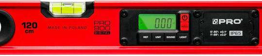 Profindustry 100-E2-120 Electronic Aluminum Spirit Level 120cm