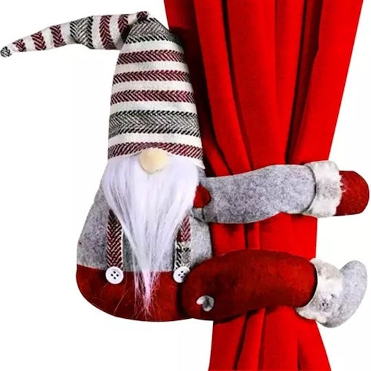 Decorative Red Fabric Christmas Santa 42x27x7cm