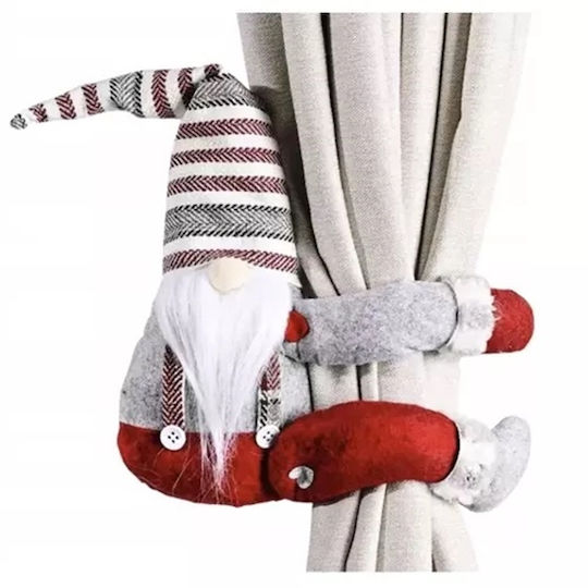 Decorative Red Fabric Christmas Santa 42x27x7cm