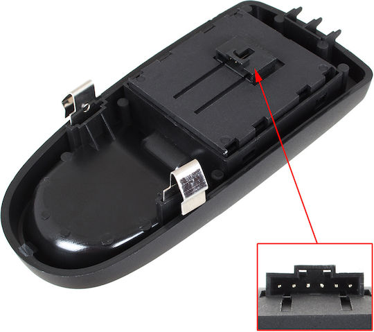 Iveco Daily Iv 06-12 V 2012 Electric Window Control Switch 1 Button Right