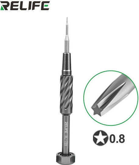 Relife Rl-728 2d Extra Hard Anti-slip Screwdriver Strong Magnetic Mobile Phone Repair Disassembly