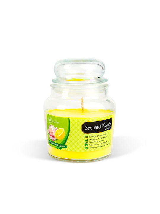 Alista Home Lumânare Aromatică Borcan Cu Miros De Lămâie 310gr