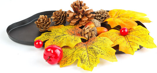Autumn Decoration Set Leaves Cones Pumpkin 4 Designs