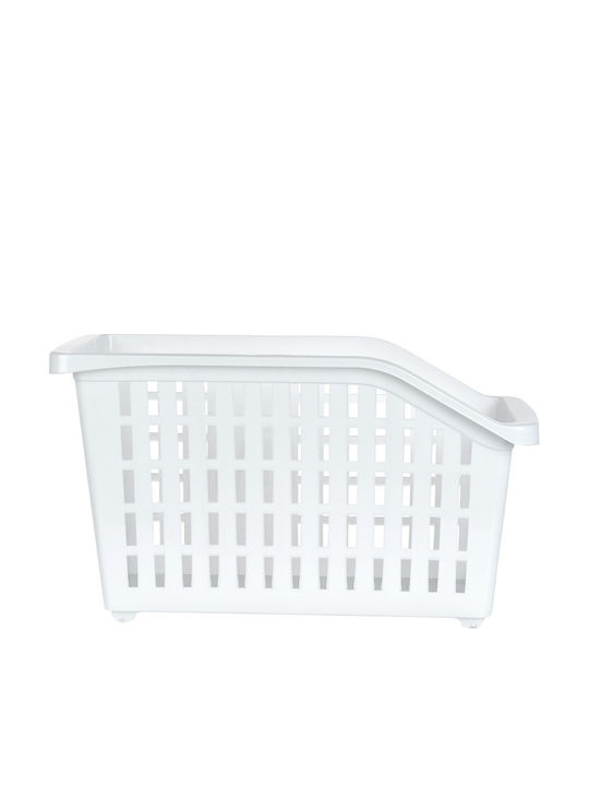 Vilde Raft De Baie De Podea Plastic 46x18x26.5cm Albă