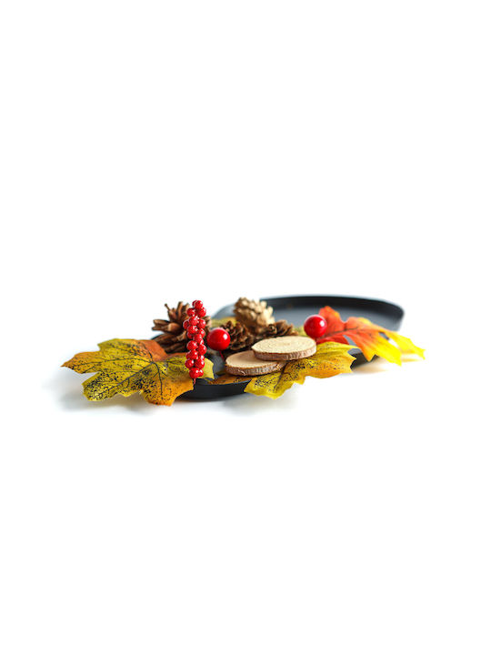 Autumn Decoration Set Leaves Cones Pumpkin 4 Designs