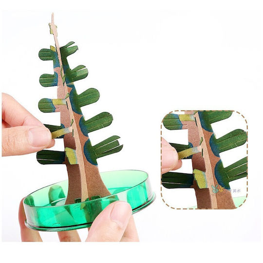 Paper Flowering Water Tree Flippy Magic Flowering Christmas Tree Toy Slow Growth In 8-24 H Christmas Decoration 16.5 X 9.5 X 9.5 Cm Multicolor